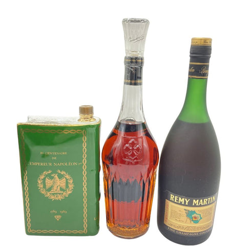 ヘネシー XO クリアボトル 金キャップ ハーフボトル & ブランデー 6本セット Hennessy【7F】