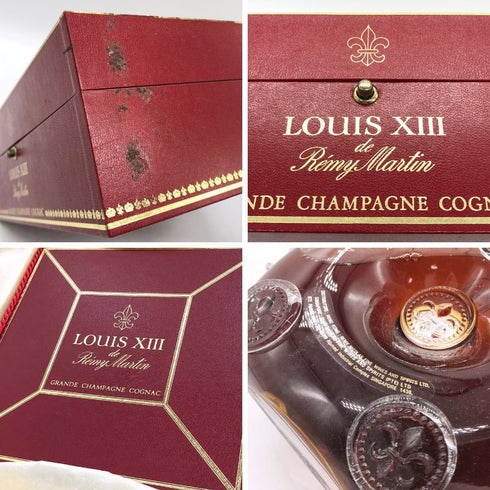 レミーマルタン ルイ13世 金キャップ 四角形箱 700ml REMY MARTIN LOUIS XIII コニャック【P4】
