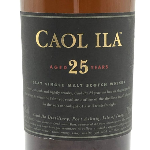 カリラ 25年 シングルモルト 700ml 43% CAOL ILA スコッチウイスキー【D4】