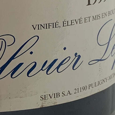オリヴィエ ルフレーヴ クリオ バタール モンラッシェ グラン クリュ 1999 15% 750ml Olivier Leflaive Batard Motrachet Grand Cru 白ワイン【D4】