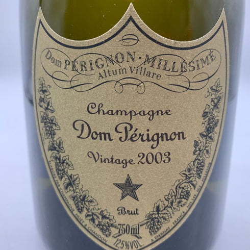 ドンペリニヨン ブリュット 白 2003 750ml 12.5% Dom Perignon Brut シャンパン【X4】