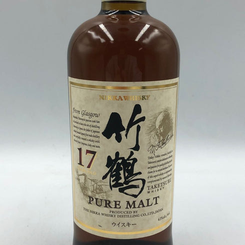 東京都限定◆ニッカ 竹鶴 17年 ピュアモルト 700ml 43% NIKKA 【P1】