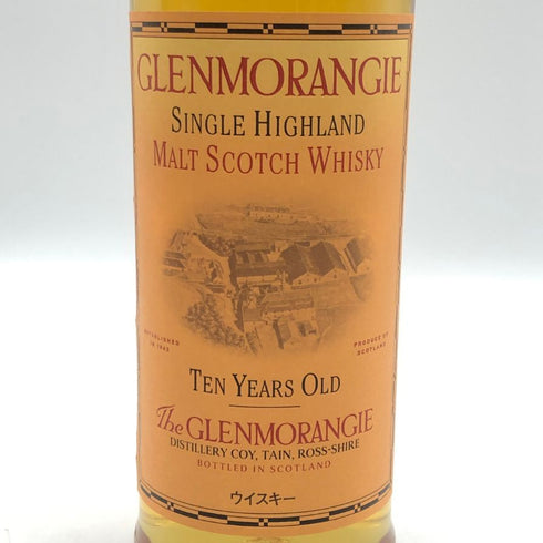 グレンモーレンジ 10年 ハイランドモルト 750ml 43% GLENMORANGIE スコッチウイスキー【L4】