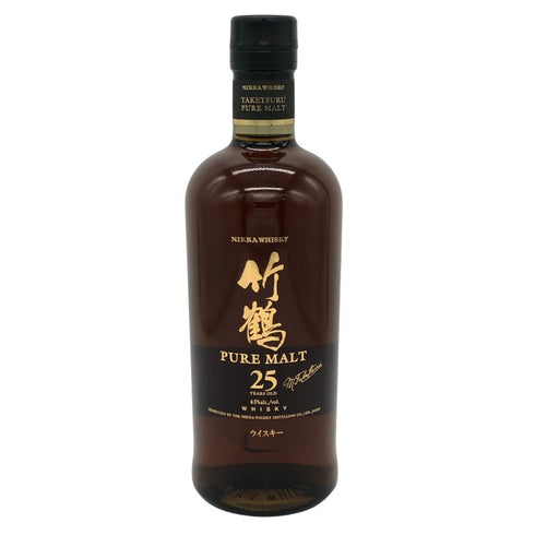 東京都限定◆ニッカ 竹鶴 25年 ピュアモルト 700ml 43% NIKKA 【N0】