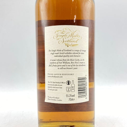 ベンネヴィス 22年 1996 2019 ザ シングルモルト スコットランド 限定580本 700ml 55.3% Ben Nevis The Single Malts Scotland 【T4】