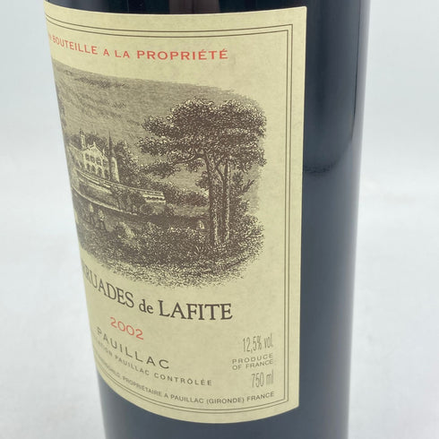 カリュアド ド ラフィット ロートシルト 750ml 2002年 CARRUADES de LAFITE ボルドーワイン【Q4】