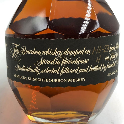 ブラントン シングルバレル ブラックラベル 2023 750ml 40% Blanton's SINGLE BARREL BLACK LABEL バーボン【K4】