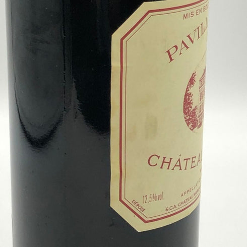 パヴィヨン ルージュ デュ シャトー マルゴー 1987 750ml 12.5% PAVILLON ROUGE DU CHATEAU MARGAUX ボルドーワイン【AFA15】