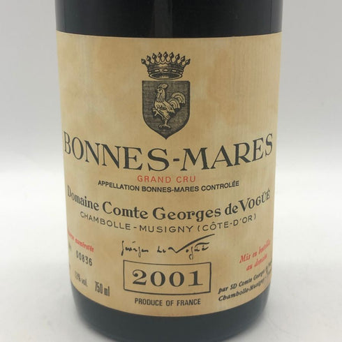 コント ジョルジュ ド ヴォギュエ ミュジニー 2001 グランクリュ 750ml 13% MUSIGNY Comte Geroges de Vogue ブルゴーニュワイン【U4】