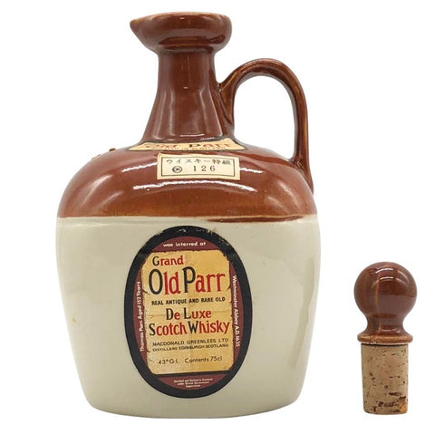 オールドパー デラックス 12年 白陶器 ウィスキー特級 760ml 43% Old Parr De Luxe スコッチウイスキー1396g【R1】