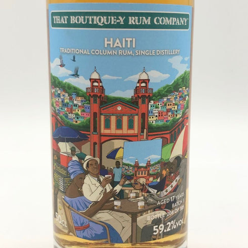 ハイチ 17年 バッチ3 ザ ブティック ラム カンパニー 500ml 59.2% Haiti Batch3 The Boutique-y Rum Company 【P2】