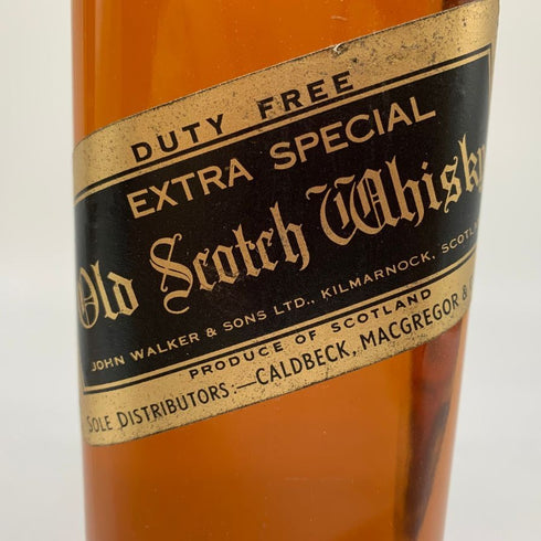 ジョニーウォーカー ブラックラベル エクストラ スペシャル 特級 金キャップ 750ml 43% JOHNNIE WALKER BLACK LABEL EXTRA SPECIAL スコッチウイスキー【G4】