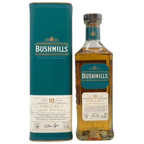 ブッシュミルズ 10年 シングルモルト 700ml 40% BUSHMILLS アイリッシュウイスキー【C3】