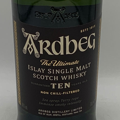 アードベック 10年 46% 700ml ARDBEG スコッチウイスキー【B4】