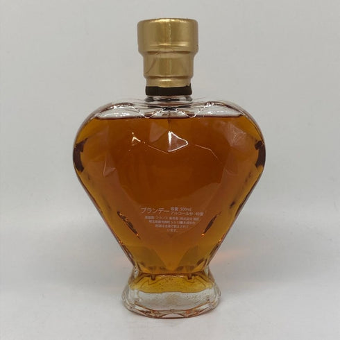 シェイプハート クリア クリスタルボトル 500ml 40% Shape Heart ブランデー【C3】