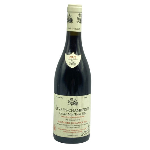 ジャン ミシェル ギュイヨン ジュヴレ シャンベルタン キュヴェ メ トロワ フィス 2021 750ml 13% Jean Michel Guillon ブルゴーニュワイン【I1】