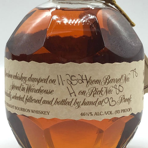 ブラントン シングルバレル 2024 750ml 46.5% Blanton's SINGLE BARREL バーボン【L0】