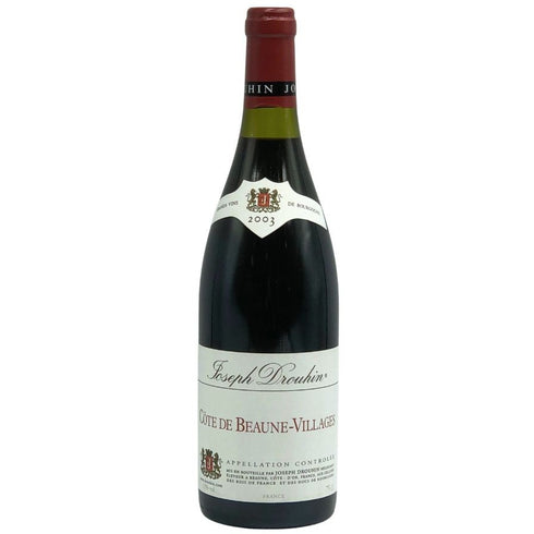 ジョセフ ドルーアン コート ド ボーヌ ヴィラージュ 2003 750ml 13% Joseph Drouhin Côte de Beaune Villages ブルゴーニュワイン【C3】