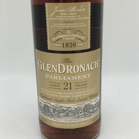 グレンドロナック パーラメント 21年 シングルモルト 700ml 48% GLENDRONACH PARLIAMENT スコッチウイスキー【B4】