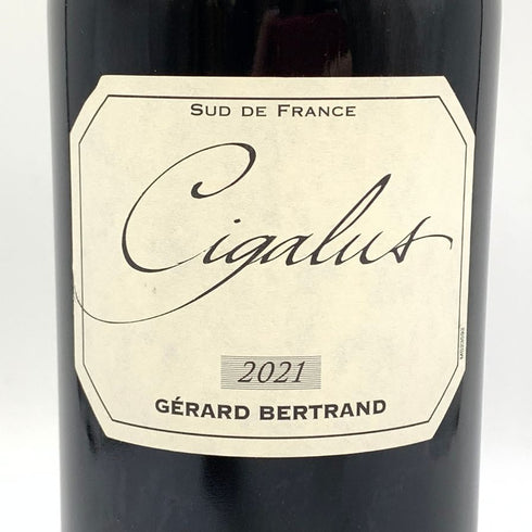 ジェラール ベルトラン シガリュス ルージュ 2021 750ml 14.5% GERARD BERTRAND Cigalus Rouge フランスワイン【W】
