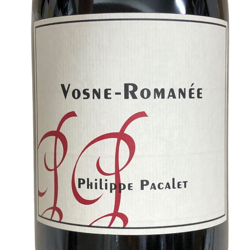 フィリップ パカレ ヴォーヌ ロマネ 2019 750ml 13.5% PHILIPPE PACALET VOSNE-ROMANEE ブルゴーニュワイン【I3】
