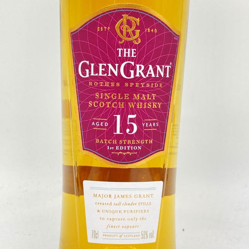 グレングラント 15年 バッチストレングス ファーストエディション 50% 700ml THE GLEN GRANT 【J1】