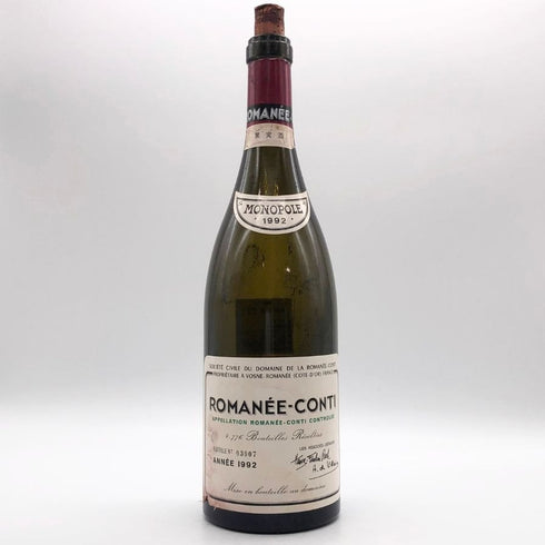DRC ロマネコンティ 1992 空瓶【I2】