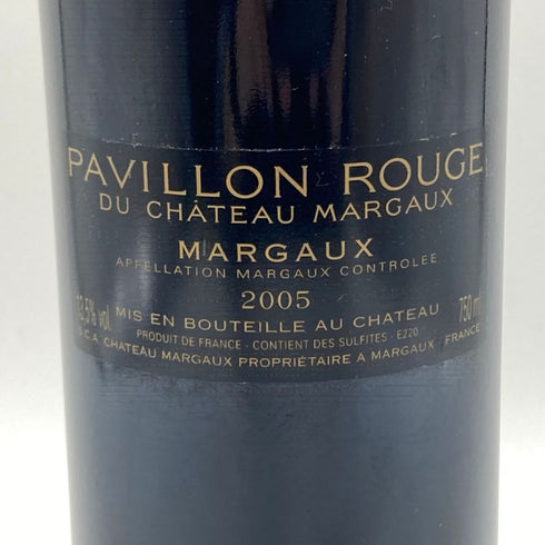 パヴィヨン ルージュ デュ シャトー マルゴー 2005 750ml Pavillon Rouge du Chateau Margaux 【C1】