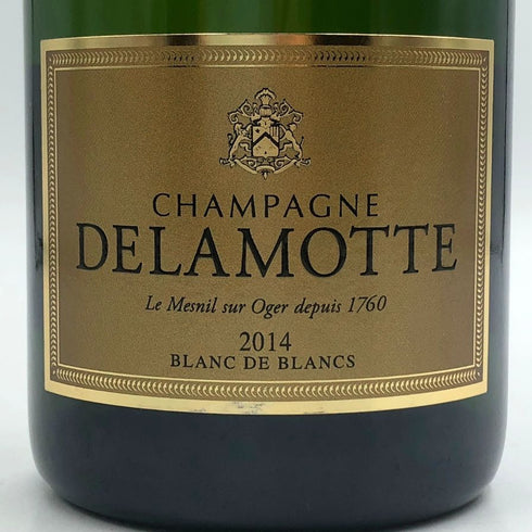 ドゥラモット ブリュット ブラン ド ブラン ミレジメ 2014 750ml 12% DELAMOTTE シャンパン【D3】
