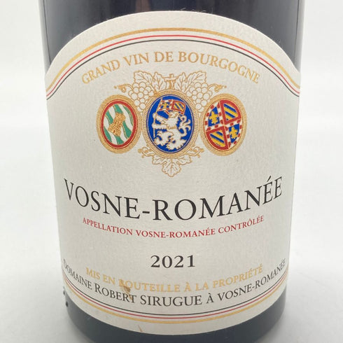 ロベール シリュグ ヴォーヌ ロマネ 2021 750ml 13% ROBERT SIRUGUE VOSNE ROMANEE 【SKU】