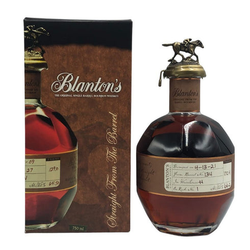ブラントン ストレート フロム ザ バレル 2021 750ml 66.8% Blanton's Straight From The Barrel バーボン【S1】