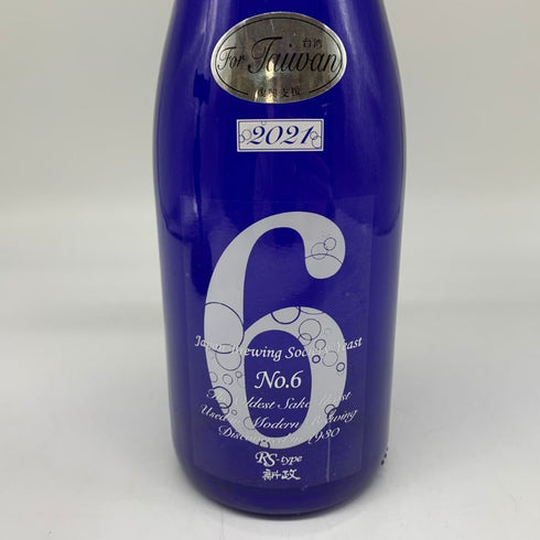 新政酒造 新政 No.6 RS-TYPE スパーク 台湾地震災害復興支援酒 750ml 9% 2024年4月出荷 ARAMASA 日本酒- 純米酒【AFA15】