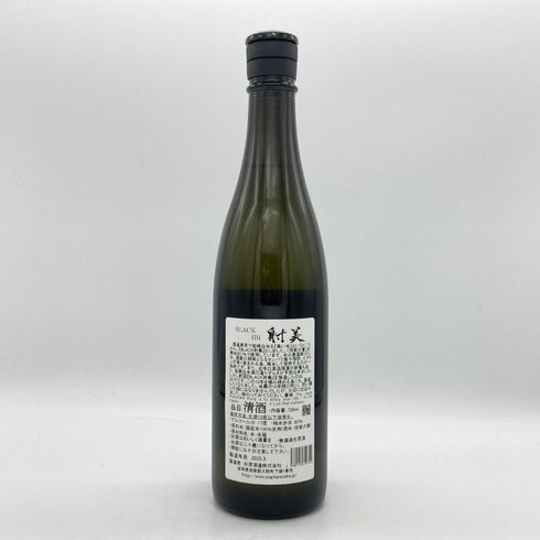 射美 ブラック 720ml 17%2025年3月 IBI 日本酒- 純米酒【F2】