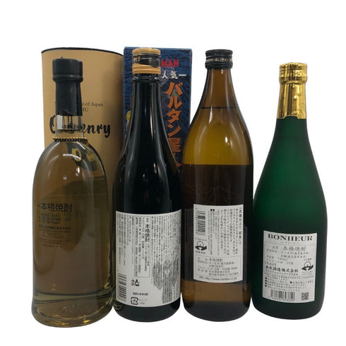 焼酎4本セット オーヘンリー 15年熟成 麦焼酎 750ml 28%他 焼酎(麦)【MA6】
