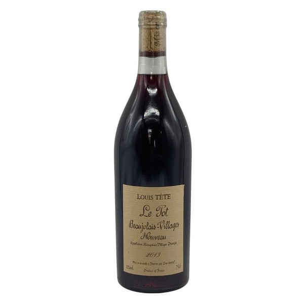 ルイ テット ル ポット ボージョレ ヴィラージュ ヌーヴォー 2013 750ml 12% Louis Tete Le Pot Beaujolais Villages Nouveau ブルゴーニュワイン【X4】