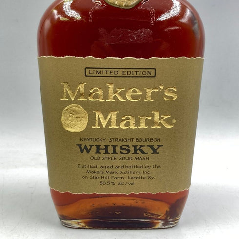 メーカーズマーク ゴールドトップ リミテッドエディション 750ml 50.5% MAKER'S MARK バーボン【O2】