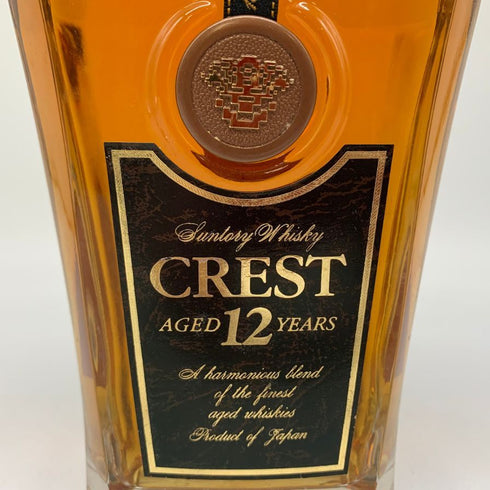 東京都限定◆サントリー クレスト 12年 響マーク 700ml 43% SUNTORY CREST 【B1】