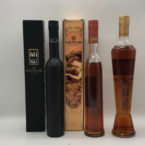 【カミュ 3本セット】カミュ ミニュイ 350ml 40% & カミュ エレガント 500ml 40% & カミュ ベル ド カミュ 350ml 40% CAMUS コニャック【20】