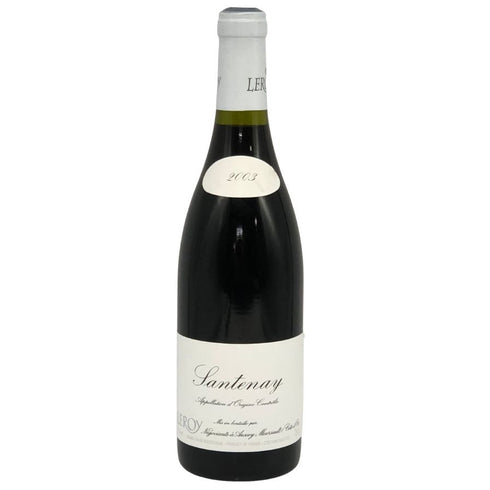 メゾン ルロワ サントネイ 2003 750ml 13% Maison Leroy Santenay 白ワイン【D1】