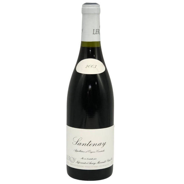 メゾン ルロワ サントネイ 2003 750ml 13% Maison Leroy Santenay 白ワイン【D1】