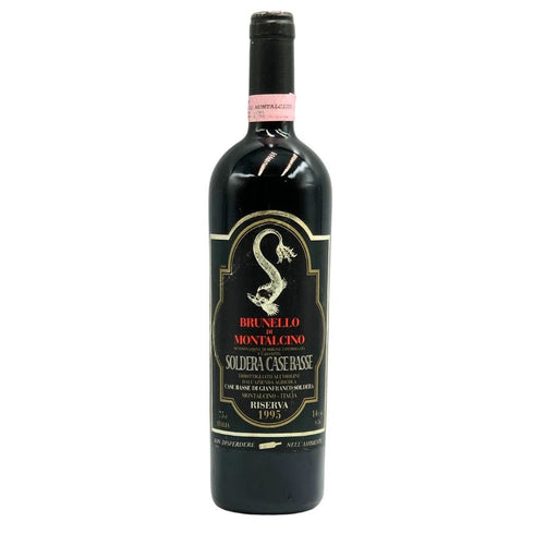 ソルデラ カーゼ バッセ ブルネッロ ディ モンタルチーノ リゼルヴァ 1995 750ml 14% Soldera Case Basse Brunello di Montalcino イタリアワイン【S2】