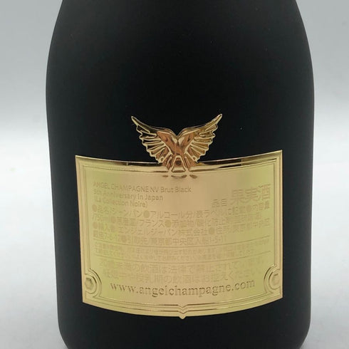 エンジェル ブリュット ブラック 5周年記念 750ml 12.5% ANGEL BRUT BLACK 箱無 シャンパン【D4】