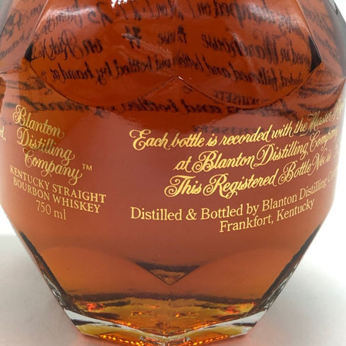 ブラントン シングルバレル ゴールドエディション 2025 750ml 51.5% Blanton's バーボン【D2】