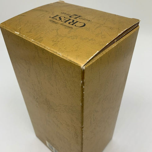 東京都限定◆サントリー クレスト 12年 向獅子マーク 700ml 43% SUNTORY 【M4】
