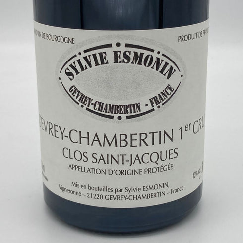 シルヴィ エスモナン ジュヴレ シャンベルタン プルミエクリュ クロサンジャック 2017 750ml 13% Sylvie Esmonin Gevrey Chambertin 1er Cru Clos st Jacques ブルゴーニュワイン【A2】