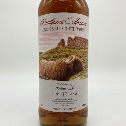 ディスティラリーズ コレクション バルメナック 10年 2013 シェリーホグスヘッド 700ml 53.8% Distilleries Collection Balmenach 【D4】