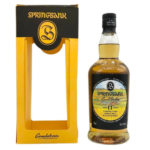 スプリングバンク ローカルバーレイ 11年 2011-2022 国内870本限定 700ml 55.1% SPRINGBAMK スコッチウイスキー【B1】