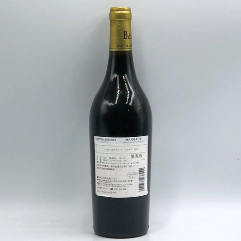 バルトン&ゲスティエ マルゴー 2015 750ml 13% Barton & Guestier ボルドーワイン【F4】