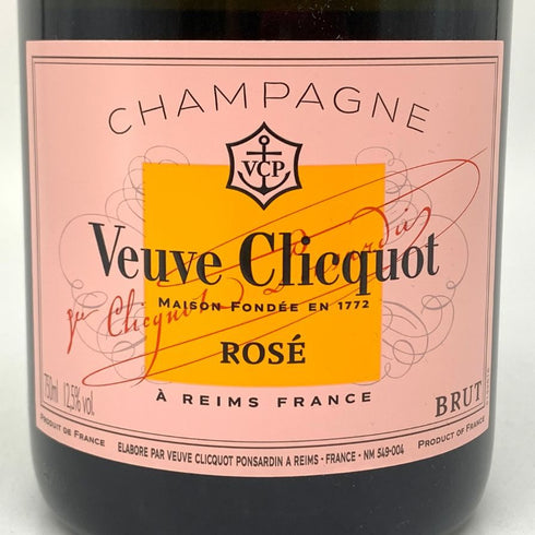 ヴーヴ クリコ ロゼ ローズラベル 750ml 12.5% Veuve Clicquot Rose Label シャンパン【P2】