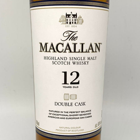 ザ マッカラン 12年 ダブルカスク 700ml 40% The MACALLAN 箱付 スコッチウイスキー【Y】